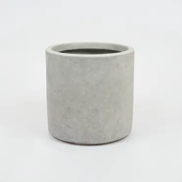 Pot cilinder cf d25h25cm zand, Mega collections b.v., Tuincentrumoutlet.com