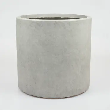 Pot cilinder cf d39h38cm zand, mega collections b.v., Tuincentrumoutlet.com