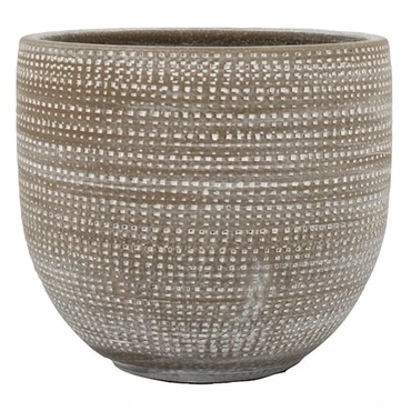 Pot dali d34h31cm taupe, Tuincentrumoutlet.com, Floran