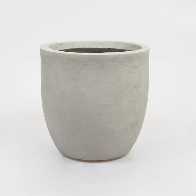 Pot egg clayfibre d25h25 zand, Mega collections b.v., Tuincentrumoutlet.com