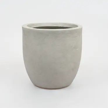 Pot egg clayfibre d25h25 zand, Mega collections b.v., Tuincentrumoutlet.com