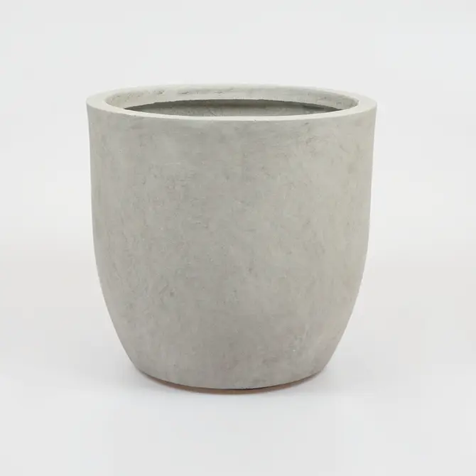 Pot egg clayfibre d32h31 zand, Mega collections b.v., Tuincentrumoutlet.com