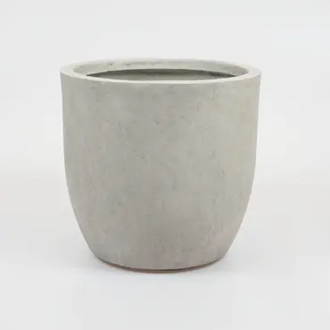 Pot egg clayfibre d32h31 zand, Mega collections b.v., Tuincentrumoutlet.com