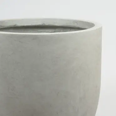 Pot egg clayfibre d32h31 zand detail, Mega collections b.v., Tuincentrumoutlet.com