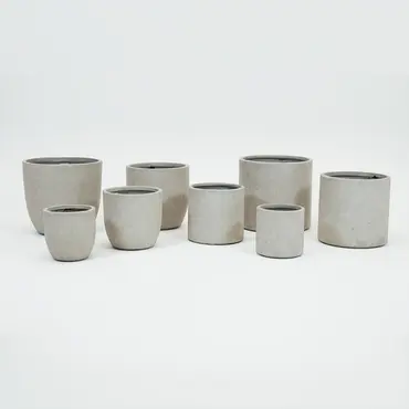 Pot egg clayfibre d46h43 zand set, Mega collections b.v., Tuincentrumoutlet.com