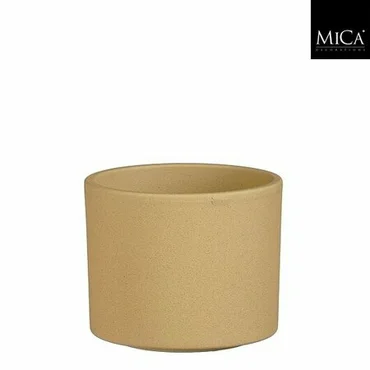 Pot era d12h10cm beige, Mica Decorations, tuincentrumoutlet.com