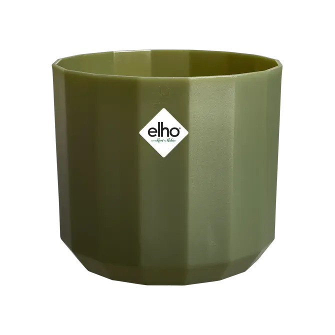 Pot facet d19cm bos groen - afbeelding 2