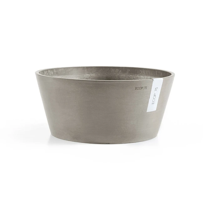 Pot frankfurt d30cm taupe, Ecopots, tuincentrumoutlet.com