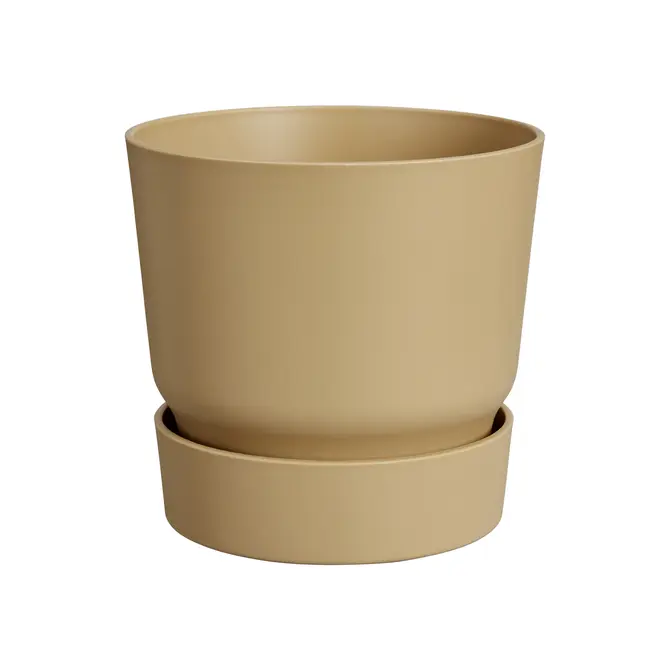 Pot greenville d20cm goud zand, Elho, tuincentrumoutlet.com
