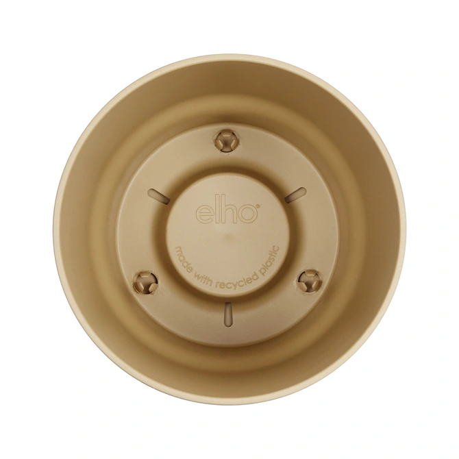 Pot greenville d40cm goud zand bovenkant, Elho, tuincentrumoutlet.com