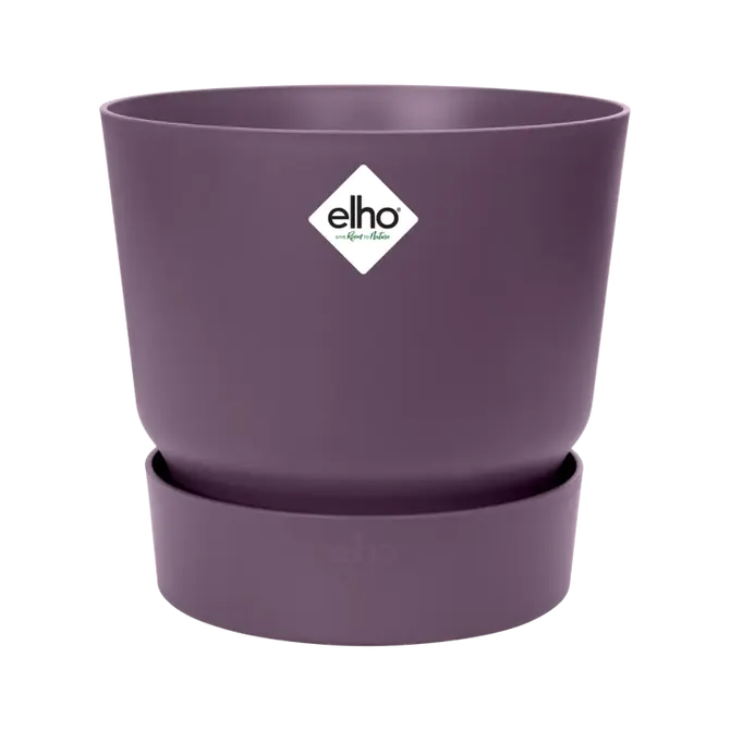 Pot greenville d40cm vintage pruim, Elho, tuincentrumoutlet.com