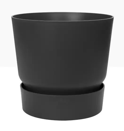 Pot greenville Ø25 cm - zwart - afbeelding 1