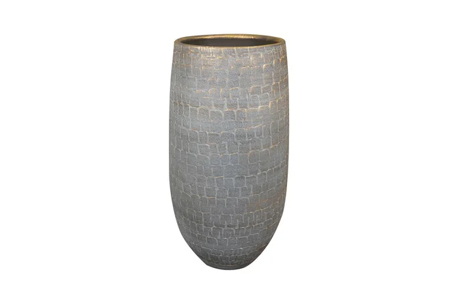 Pot hoog renzo d27h50cm zand, Ter Steege, tuincentrumoutlet.com