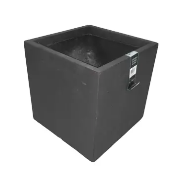 Pot kubus b39.5h40cm granite - afbeelding 3