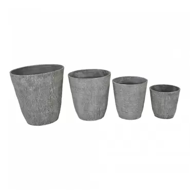 Pot kunststof rond birch - L www.tuincentrumoutlet.com