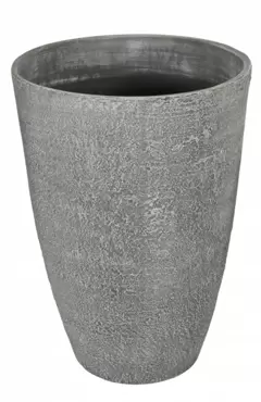 Pot kunststof rond hoog birch - M www.tuincentrumoutlet.com