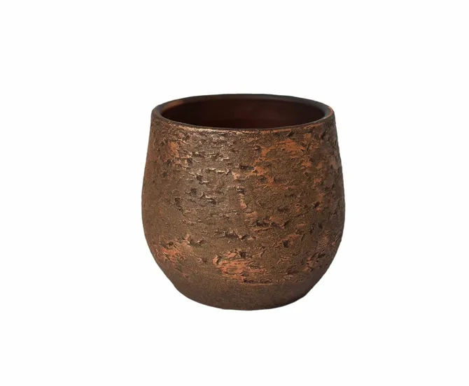 Pot kyoto koper, hs potterie, tuincentrumoutlet