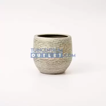 Pot lissabon d16h15cm olijfgroen