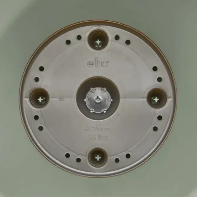 loft urban rond hoog 35cm pistachegroen binnenkant, Elho, tuincentrumoutlet