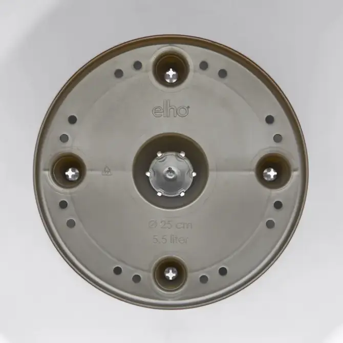 loft urban rond hoog 35cm wit binnenkant, Elho, tuincentrumoutlet