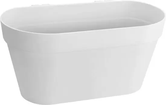 Pot loft urban wall duo d28cm wit - afbeelding 1