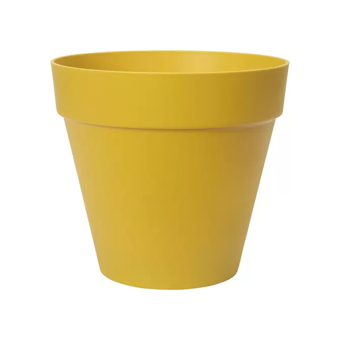 Pot loft urban wiel d40cm oker - tuincentrumoutlet