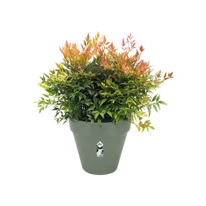 loft urban rond wielen 40cm pistachegroen potplant, Elho, tuincentrumoutlet