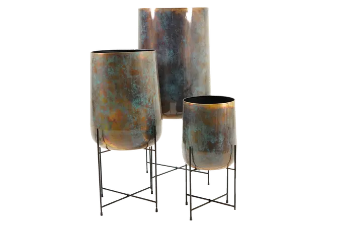 Pot op voet Jolien m.blue setfoto, Ter Steege, tuincentrumoutlet