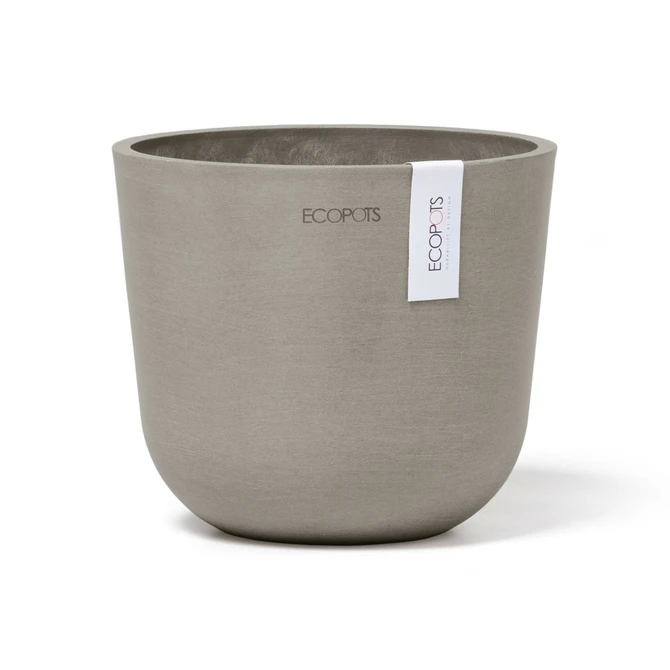 Pot oslo d16cm taupe, Ecopots, tuincentrumoutlet.com