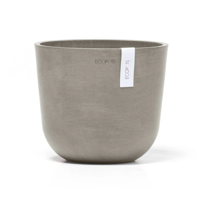 Pot oslo d19h16.5cm taupe, Ecopots, tuincentrumoutlet.com
