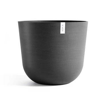 Pot oslo d65cm donkergrijs, Ecopots, tuincentrumoutlet.com