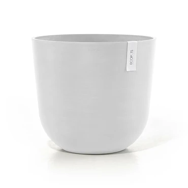 Pot oslo puur wit d45cm, Ecopots, tuincentrumoutlet.com