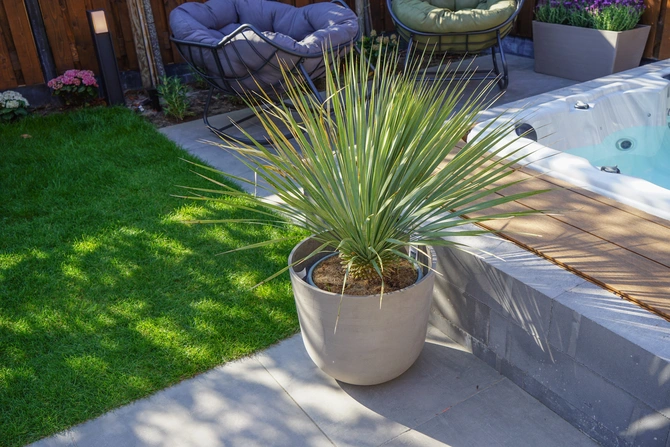 Pot oslo taupe d65cm - afbeelding 5