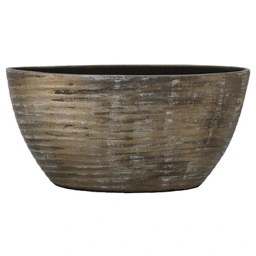 Pot ovaal funchal 49x20x25cm bruin - afbeelding 2