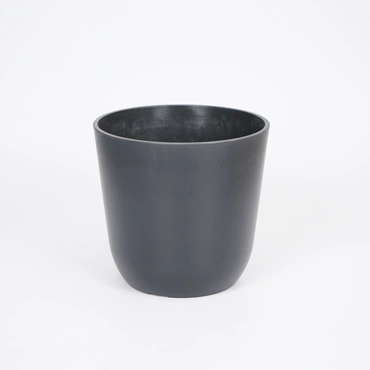 Pot palermo d13h12cm zwart - afbeelding 1