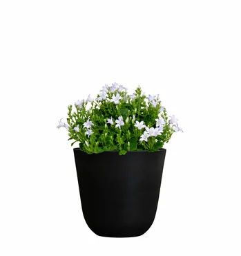 Pot palermo d23h22cm zwart sfeerbeeld, Ter Steege, tuincentrumoutlet