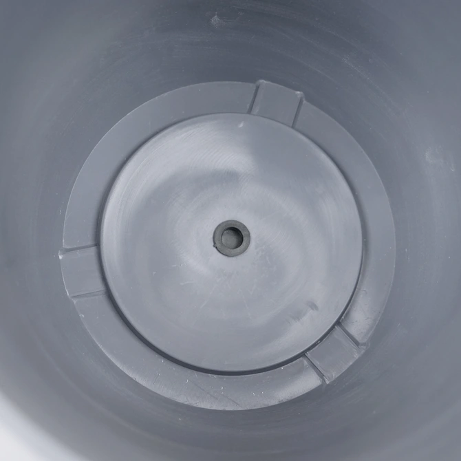 Pot palermo d27h25cm grijs plug, Ter Steege, tuincentrumoutlet