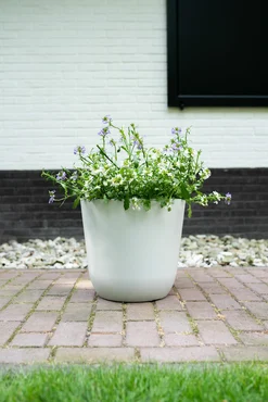 Pot palermo d30h28cm wit sfeer, Ter Steege, tuincentrumoutlet