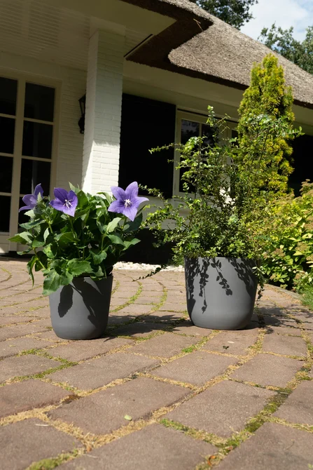 Pot palermo d40h36cm grijs sfeer, Ter Steege, tuincentrumoutlet