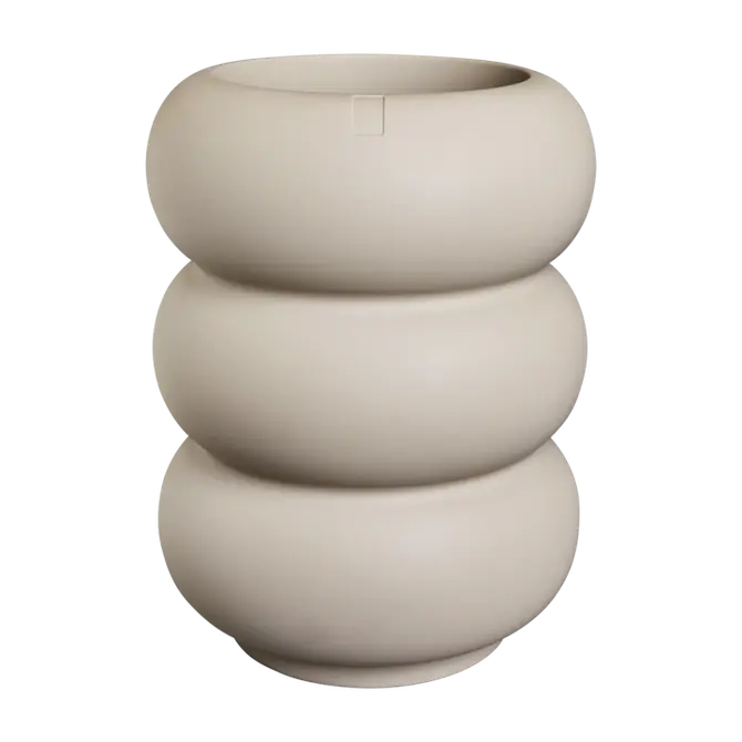 Pot pc amber roll d43h58cm b.beige, Elho, tuincentrumoutlet