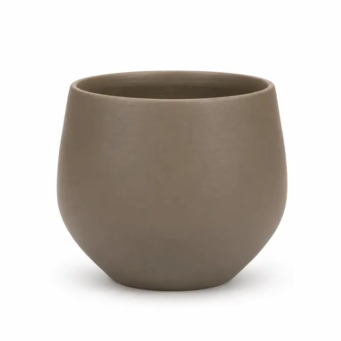 Pot petra d19h16cm bruin, HS Potterie, tuincentrumoutlet.com