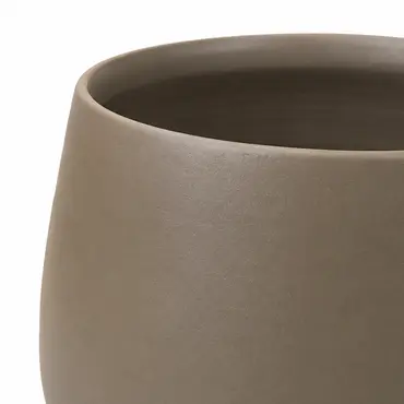 Pot petra d19h16cm bruin detail, HS Potterie, tuincentrumoutlet.com