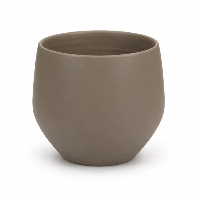 Pot petra d23h20cm bruin, HS Potterie, tuincentrumoutlet.com