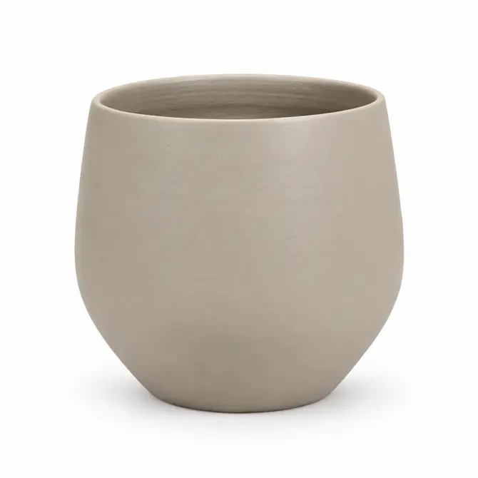 Pot petra d27h24cm beige, HS Potterie, tuincentrumoutlet.com