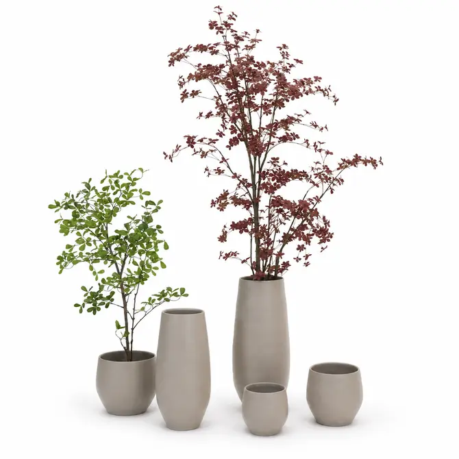 Pot petra d27h24cm beige sfeer 2, HS Potterie, tuincentrumoutlet.com