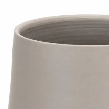 Pot petra d27h24cm beige detail, HS Potterie, tuincentrumoutlet.com