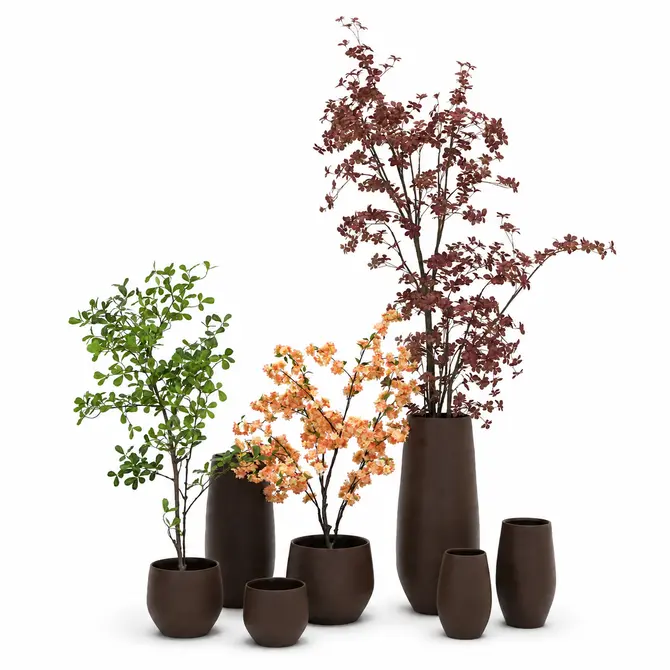 Pot petra d33h31cm choco bruin sfeer 2, HS Potterie, tuincentrumoutlet.com