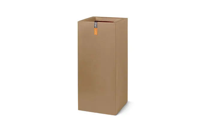 Pot rh smooth nl 36x36x79cm beige, Capi Europe, tuincentrumoutlet.com