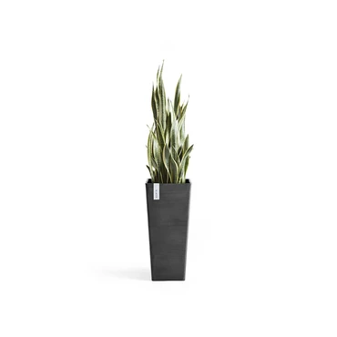 Pot rotterdam donkergrijs l32b32h70, Ecopots, Tuincentrumoutlet