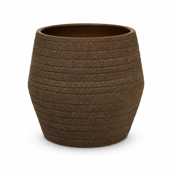 Pot sion d39h36cm zand bruin, HS Potterie, tuincentrumoutlet.com